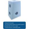 McKesson Carter Arm Elevator, Foam – Gentle Support and Arm Elevation for Injuries – Blue, 12 in x 9 in x 16 in, 1 Count