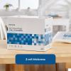 McKesson Clear Poly Zip Bags – 5″ x 8″ (100 Count) Reclosable Plastic Bags, 2 Mil Thickness, Grip Lock Resealable Zipper, Made of Polyethylene