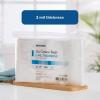 McKesson Clear Poly Zip Bags – 6″ x 9″ (100 Count) Reclosable Plastic Bags, 2 Mil Thickness, Grip Lock Resealable Zipper, Made of Polyethylene
