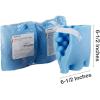 McKesson Decubitus Care Pads, Heel Protector Pad, Blue, One Size Fits All, 20 Count(1 Count (Pack of 1))