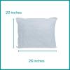 McKesson Disposable Bed Pillow [12 Count] Single Patient Use, White 20 in x 26 in(1)