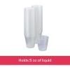 McKesson Disposable Clear Plastic Cups, 5 oz [100 Count] Drinking, Party, Medical, Dental, Polypropylene