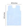 McKesson Disposable Patient Exam Gown [Pack of 50] Latex-Free, Medical, Hospital, Tissue/Polybacked, Blue, One Size Fits Most