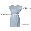 McKesson Disposable Patient Exam Gown [Pack of 50] Latex-Free, Medical, Hospital, Tissue/Polyester, Blue, One Size Fits Most(50)