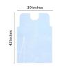 McKesson Disposable Patient Exam Gown [Pack of 50] Latex-Free, Medical, Hospital, Tissue/Polyester, Blue, One Size Fits Most(50)