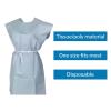 McKesson Disposable Patient Exam Gown [Pack of 50] Latex-Free, Medical, Hospital, Tissue/Polyester, Blue, One Size Fits Most(50)