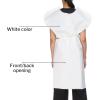 McKesson Disposable Patient Exam Gown [Pack of 50] Latex-Free, Medical, Hospital, Tissue/Polyester, White, One Size Fits Most