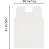 McKesson Disposable Patient Exam Gown [Pack of 50] Latex-Free, Medical, Hospital, Tissue/Polyester, White, One Size Fits Most