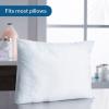 McKesson Disposable Pillow Case Covers Bulk Pillowcase, Single-Use for Medical Hospital Travel, Standard Size, Blue, 21 in x 30 in (100)(200)