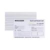 McKesson Dual Load Sterilization Record Card for Steam and EO Gas Processes – White, 3 in x 5 in, 250 Count, 1 Pack