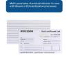 McKesson Dual Load Sterilization Record Card for Steam and EO Gas Processes – White, 3 in x 5 in, 250 Count, 1 Pack