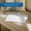 McKesson Elderly Care Bed Alarm Sensor Pad, 10 X 15 Inch, White, Touch Control, Compatible with McKesson Fall Prevention Monitors