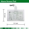 McKesson Elderly Care Bed Alarm Sensor Pad, 10 X 15 Inch, White, Touch Control, Compatible with McKesson Fall Prevention Monitors