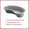 McKesson Emesis Basin, Plastic, Graphite, 500 cc, 250 Count
