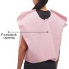 McKesson Exam Capes [100 Count] Tissue/Poly/Tissue, Disposable Medical Gowns, Front/Back Opening Without Closure, Mauve