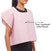 McKesson Exam Capes [100 Count] Tissue/Poly/Tissue, Disposable Medical Gowns, Front/Back Opening Without Closure, Mauve