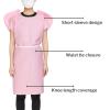 McKesson Exam Gown, Disposable – Poly and Premium Tissue, Front or Back Opening, Short Sleeve, Unisex – Mauve, One Size Fits Most Adults, 21 in x 30 in, 50 Count(50)