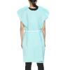 McKesson Exam Gown, Disposable – Poly and Premium Tissue, Front or Back Opening, Short Sleeve, Unisex – Teal, One Size Fits Most Adults, 21 in x 30 in, 50 Count