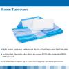 McKesson Exam Room Turnover Kit, Operating Room Cleaning Supplies – Linen Kits, Bags, and Mops, 20 Count, 1 Pack
