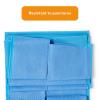 McKesson Exam Table Drape Sheet, Tear-Resistant Heavy Duty Zone Reinforced Table Cover – Sterile, Blue 50 in x 90 in, 20 Count