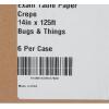 McKesson Exam Table Paper, Barrier Protection, Crepe Pediatric Table Paper, White with Bugs and Things, 14 in x 125 ft, 6 Count