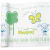 McKesson Exam Table Paper, Barrier Protection, Crepe Pediatric Table Paper, White with Bugs and Things, 14 in x 125 ft, 6 Count