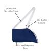 McKesson Extra-Small Arm Sling For Injured Shoulder or Wrist, Adjustable Strap to Immobilize Injury, Unisex Design for Left and Right Arm, 5.25″ x 12.5″, 6 Count