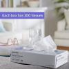 McKesson Facial Tissues Boxes [100 Count] Tissue, 2-Ply(1 Count (Pack of 100))