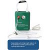 McKesson Fall Prevention Monitor, Pull-String Activation, Impact-Resistant Foam Cover, Adjustable Pull-Cord and Garment Clip, Green, 1 Count
