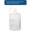 McKesson Germicidal Disinfecting Wipes [1 Pack of 65 Wipes]– XL Alcohol Wipes for Medical & Household Use, Hospital-Grade Surface Cleaner, Multi-Surface Cleaner & Sanitizer(1 Count (Pack of 65))