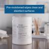 McKesson Germicidal Wipes [1920 Count] Disinfecting Wipes, Alcohol Cleaning Disinfectant Wipes, Hospital Grade Multi-Surface Wipes, 160 Wipes, 12 Pack(160 Count (Pack of 5))