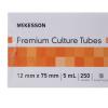 McKesson Glass Culture Tubes – Borosilicate Glass Test Tubes, Chemical Resistant Fire-Polished Rims, 5 mL Volume, 12 x 75 mm, 250 Count(1000)