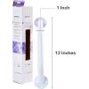 McKesson Grab Bar, Wall Mount, Steel, Bathroom, Shower Aid, White Power Coated, 18 in, 1 Count(12 Inch Length ( 1 ct))