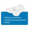 McKesson Graduated Specimen Collector [Pack of 100] Urine Hats for Toilet Women, Stool Collection, 27 oz. / 800 cc(100)