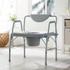 McKesson Heavy-Duty Bariatric Commode Chair with 12 qt Bucket, 1000 lbs Weight Capacity, 23 1/4 in Seat Width, 1 Count