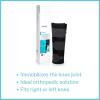 McKesson Knee Immobilizer Brace for Women and Men Adjustable Leg Straightener, One Size Fits Most, 12″, 1 Count