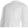 McKesson Lab Coat for Men or Women, Long Sleeve, Knee-Length Disposable Medical Coat, Moisture-Resistant Snap-Front Closure, Small/Medium, 10 Count