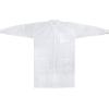 McKesson Lab Coat for Men or Women, Long Sleeve, Knee-Length Disposable Medical Coat, Moisture-Resistant Snap-Front Closure, Small/Medium, 10 Count
