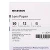 McKesson Lens Cleaning Paper for Glasses, Eyepieces, Optical Instruments – Thin Lens Paper for Microscopes, Cameras – 4 in x 6 in, 12 Count
