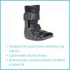 McKesson Low-Top Non-Air Walker Boot, Ankle Sprains and Fractures, Lightweight, Medium, 1 Count(20mm)
