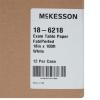 McKesson Medical Exam Table Paper [12 Rolls] – Tear-Resistant Bed Table Sheet Cover Ideal for Diaper Changing, Waxing, Nursing – Perforated Deluxe Crepe Paper Roll – White, 18 in x 100 ft
