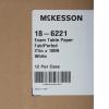 McKesson Medical Exam Table Paper [12 Rolls] – Tear-Resistant Bed Table Sheet Cover Ideal for Diaper Changing, Waxing, Nursing, Tracing – Perforated Deluxe Crepe Paper Roll – White, 21 in x 100 ft