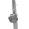 McKesson Medical Instrument Mayo Stand, Stainless Steel Rolling Tray for Hospitals, Offices, Dental, Salons, U-Shaped Base, 31-50 Inch Height, 1 Count