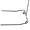 McKesson Medical Instrument Mayo Stand, Stainless Steel Rolling Tray for Hospitals, Offices, Dental, Salons, U-Shaped Base, 31-50 Inch Height, 1 Count