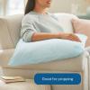McKesson Medical Pillow [12 Count] Limited Reusable Hospital Bed Pillows, Fluid Moisture and Stain-Resistant, Blue, 20 in x 26 in(20 x 26 Inches (12 Count))