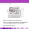 McKesson Microscope Slides – Charged, White Frosted, Ground Edged with 90° Corners, Pre-Cleaned Glass Slides, 72 Count(1440)