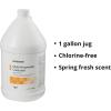 McKesson Multi-Enzymatic Cleanser for Surgical Instruments & General Healthcare Equipment, 1 Gallon [Pack of 4] Spring Fresh(1 Count (Pack of 4))
