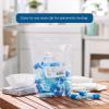 McKesson Nose Clips – Disposable, Plastic and Rubber, Blue, for Spirometry Testing – Comfortable Fit for All Sizes, 25 Count, 8 Packs, 200 Total(200)