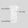 McKesson Patient Exam Gowns, Tissue/Polyester, Disposable, White, One Size Fits Most, 50 Count