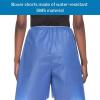McKesson Patient Exam Shorts, Disposable – Non-Woven Material, Elastic Waist, Blue – Fits 28 in to 34 in Waist, Size Medium, 100 Count